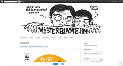 Desktop Screenshot of misterblame.com